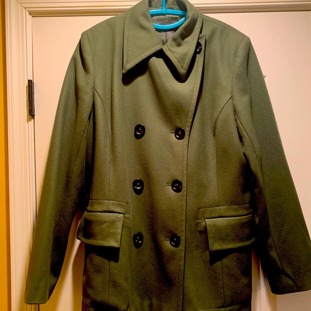 Banana Republic Wool-blend Pea Coat